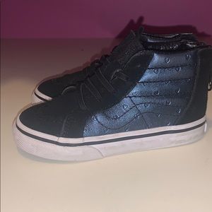 Toddler Girls Vans High Top Shoes